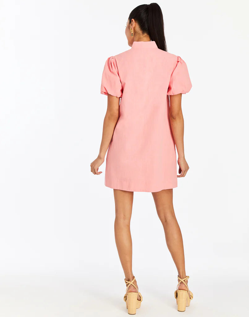 Mestiza Elliana Mini Dress - Watermelon Pink