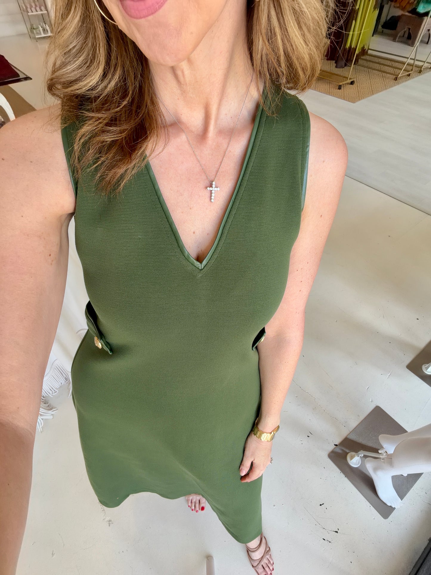 Emily McCarthy Cleo Dress- Black Forest