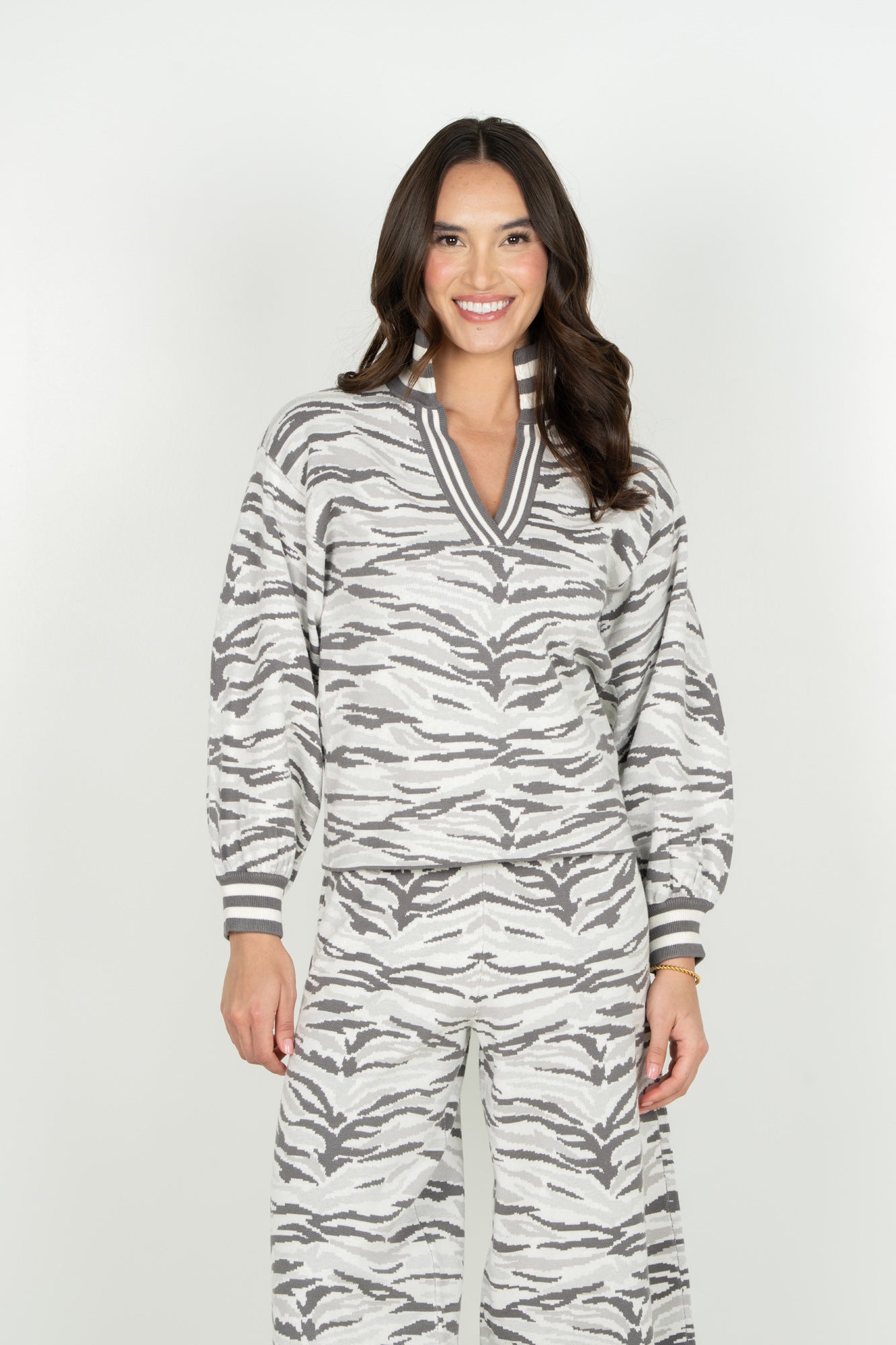 Emily McCarthy Lolli Sweater - Wild Marble