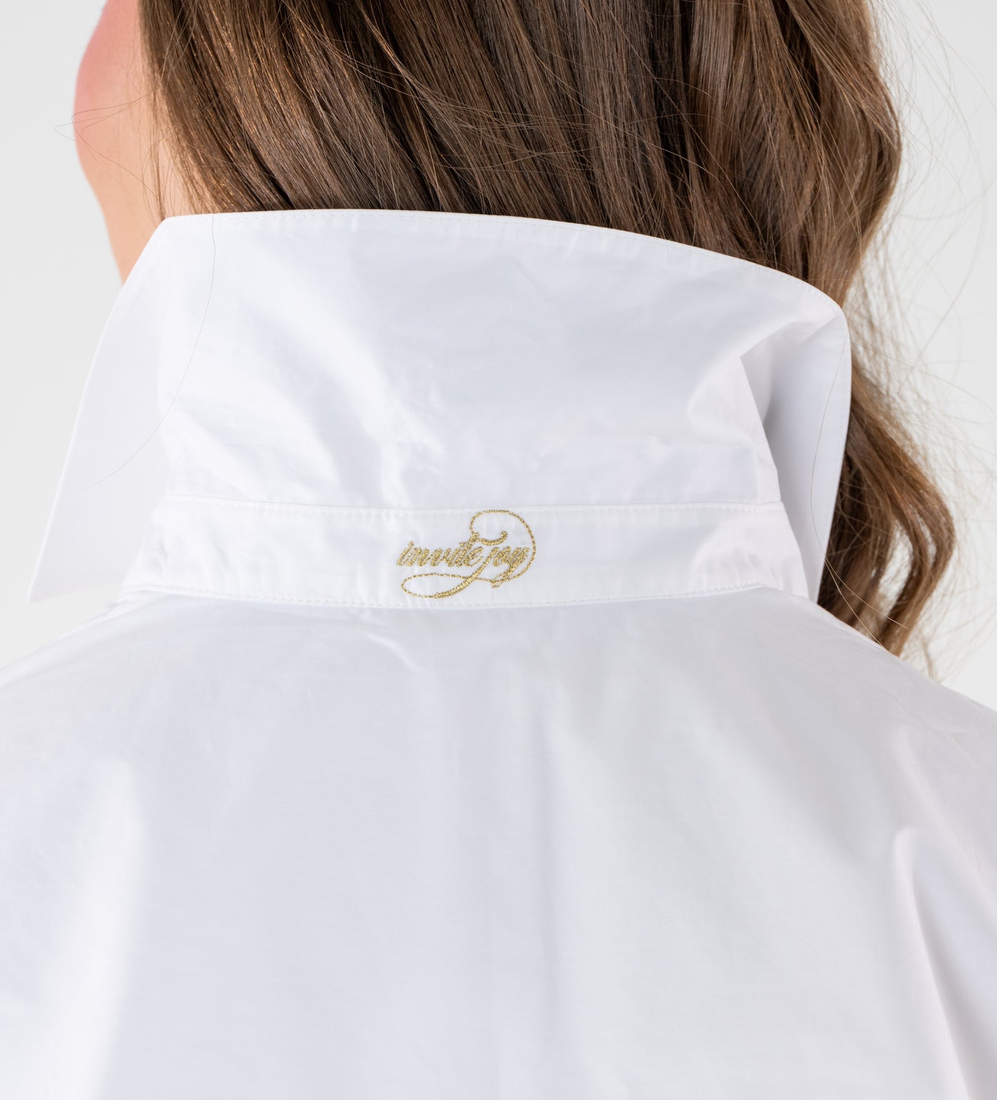 Emily McCarthy Classic Oxford - White Cotton Poplin