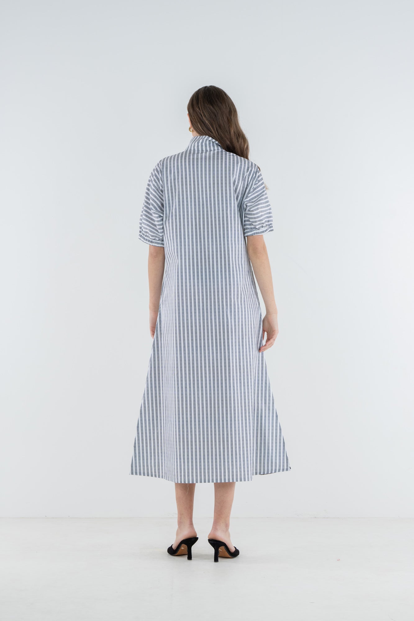 Emily McCarthy Poppy Maxi - Black Stripe