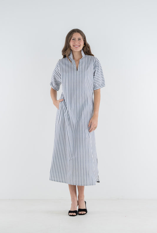 Emily McCarthy Poppy Maxi - Black Stripe