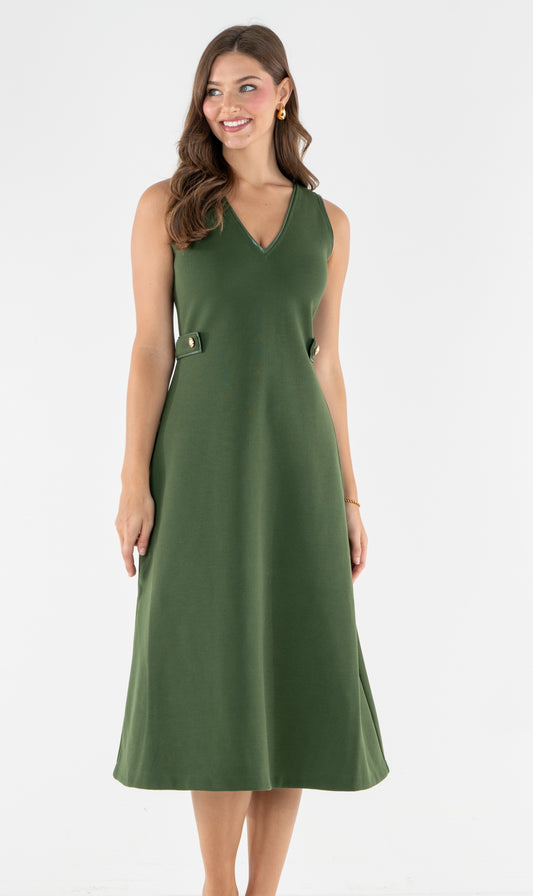Emily McCarthy Cleo Dress- Black Forest
