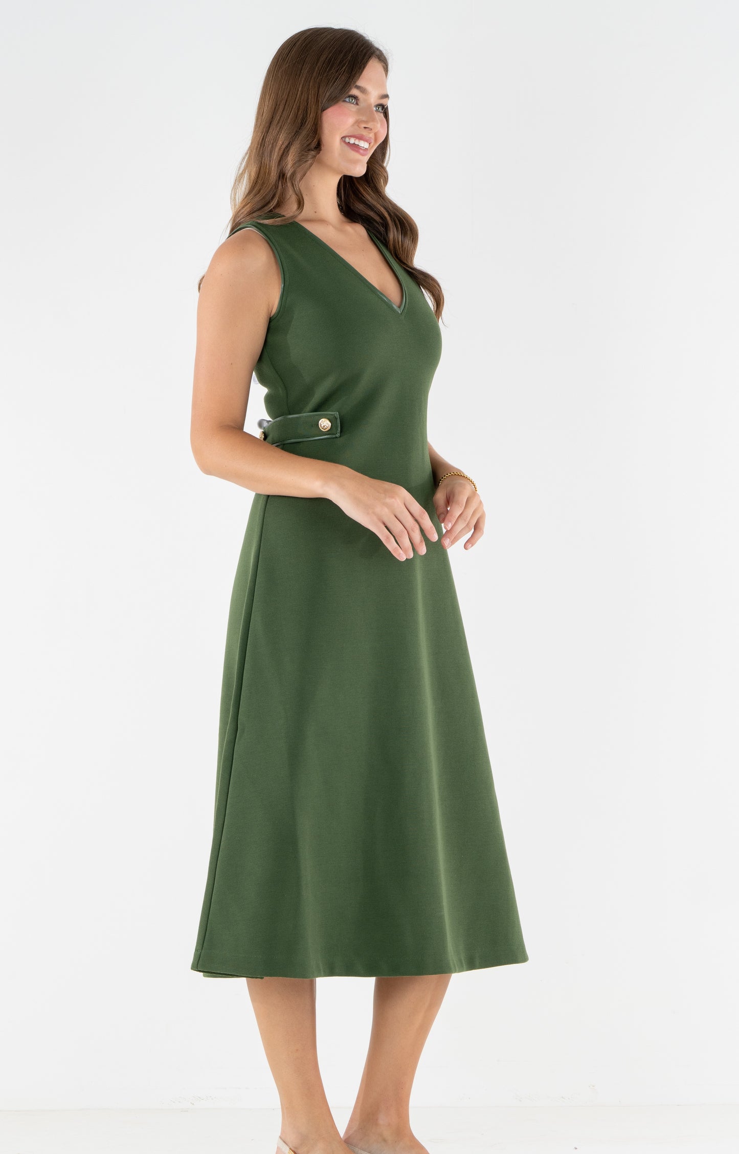 Emily McCarthy Cleo Dress- Black Forest