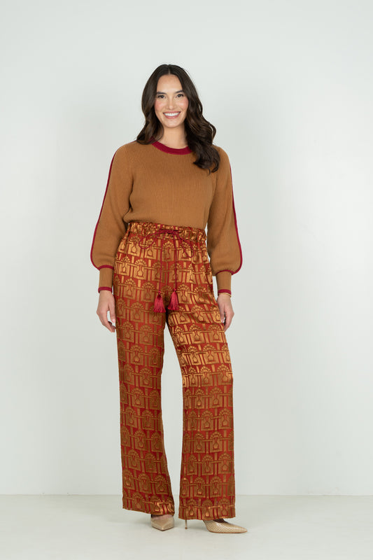 Emily McCarthy Slumber Pant- Del Vino