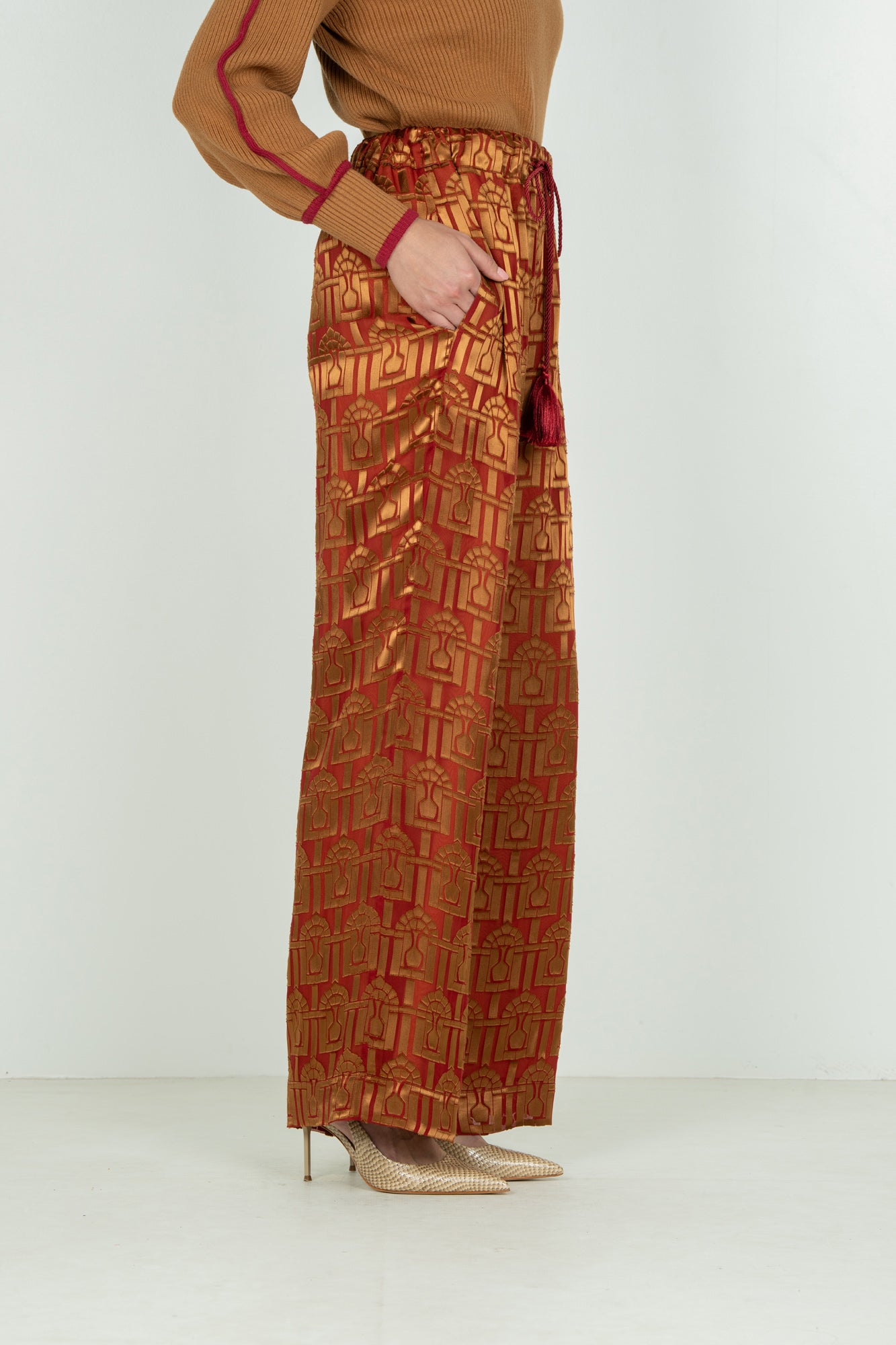 Emily McCarthy Slumber Pant- Del Vino