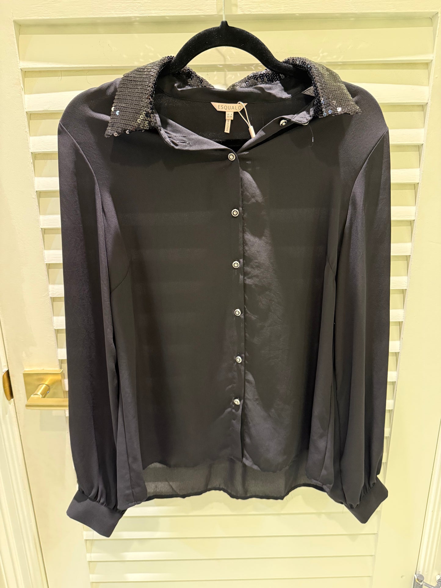 Esqualo Party Time Sequin Blouse