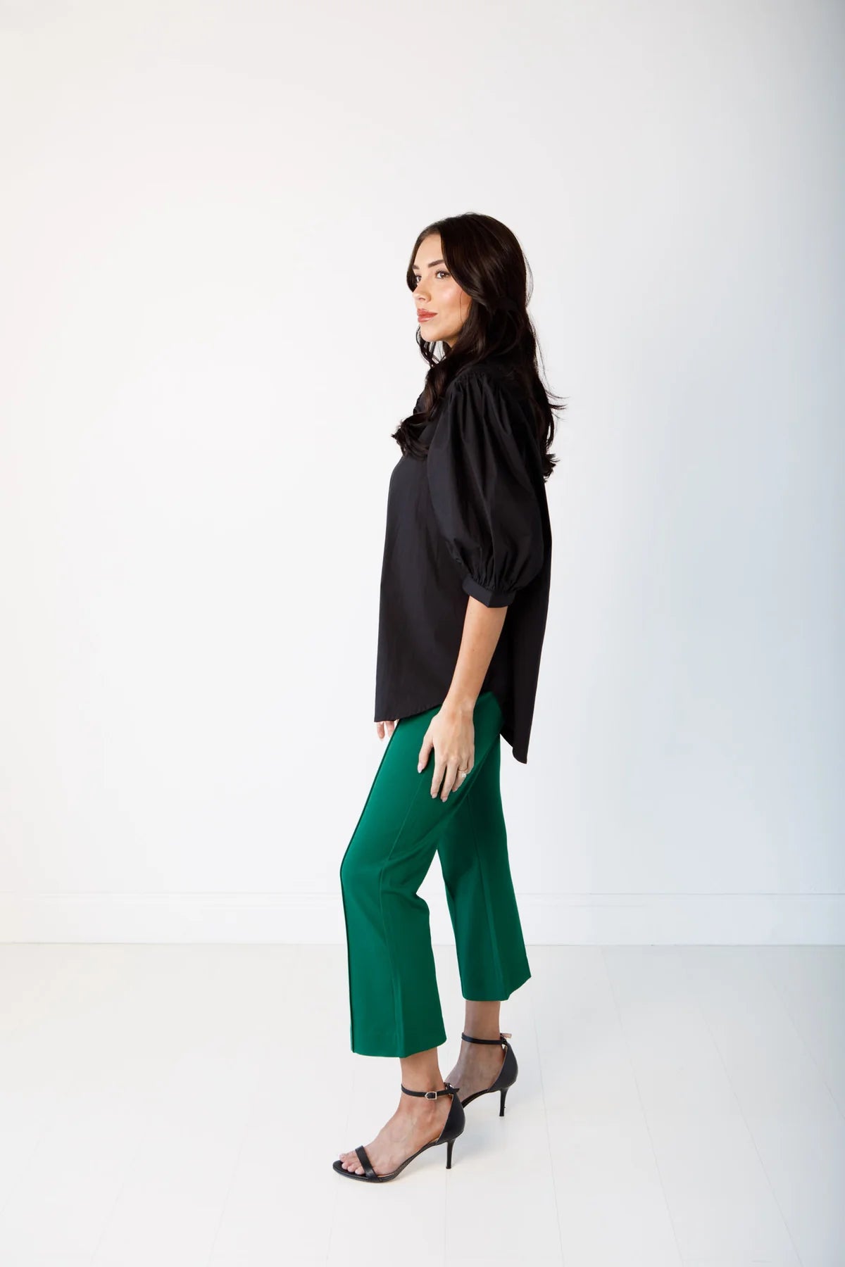 Holly Shae Laura Top - Solid Black