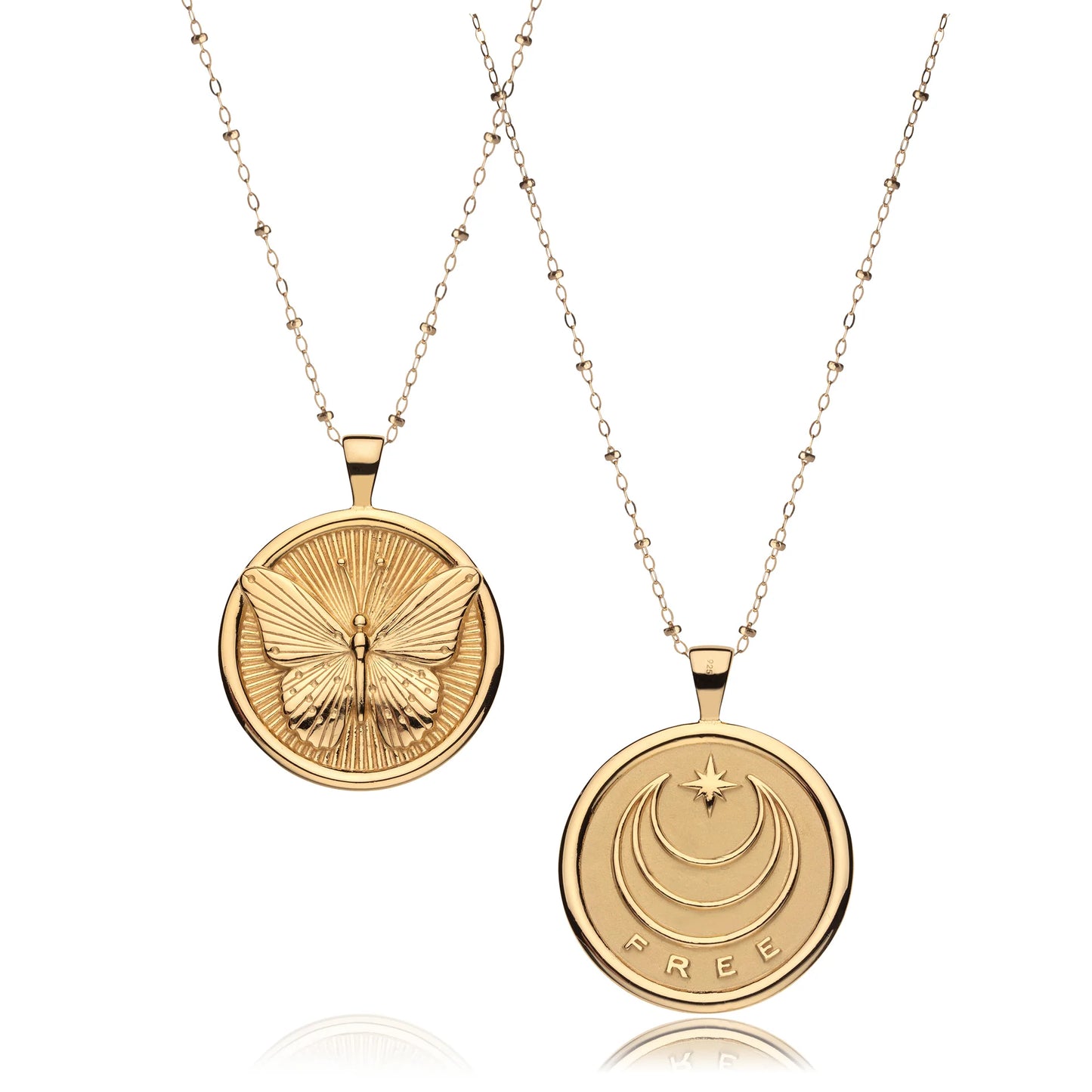Jane Win Free Original Coin Necklace