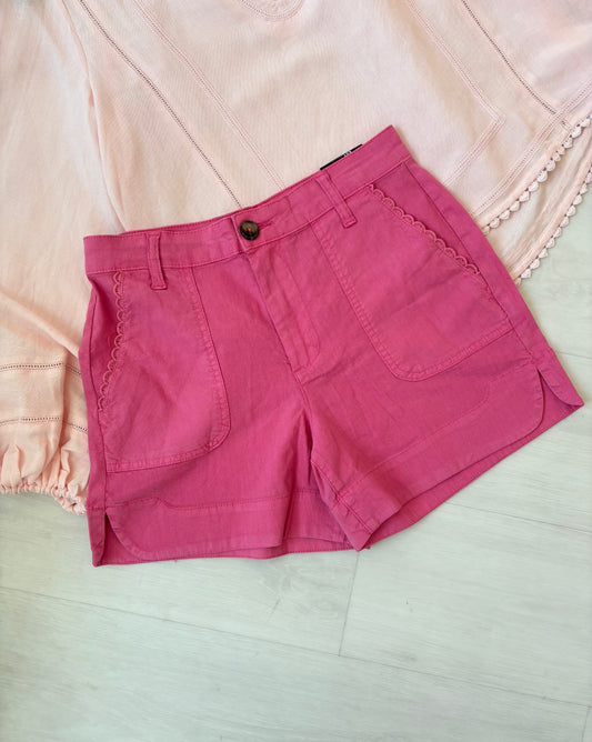 KUT Toni High Rise Short - Lipstick