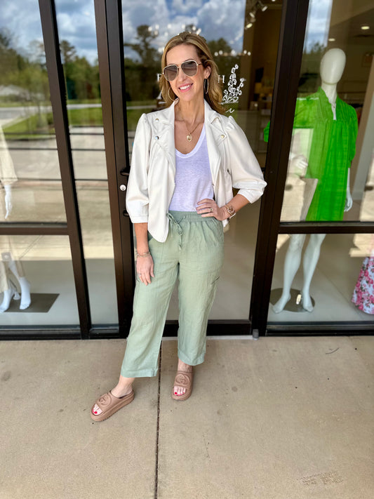 Melissa Nepton James Pant- Soft Khaki