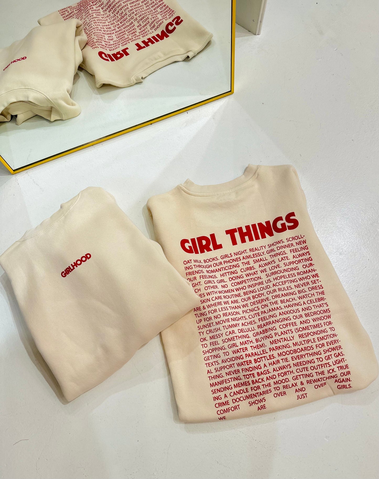 Girl Things Sweatshirt