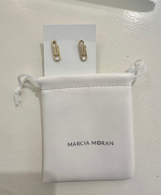 Marcia Moran Paperclip Earrings