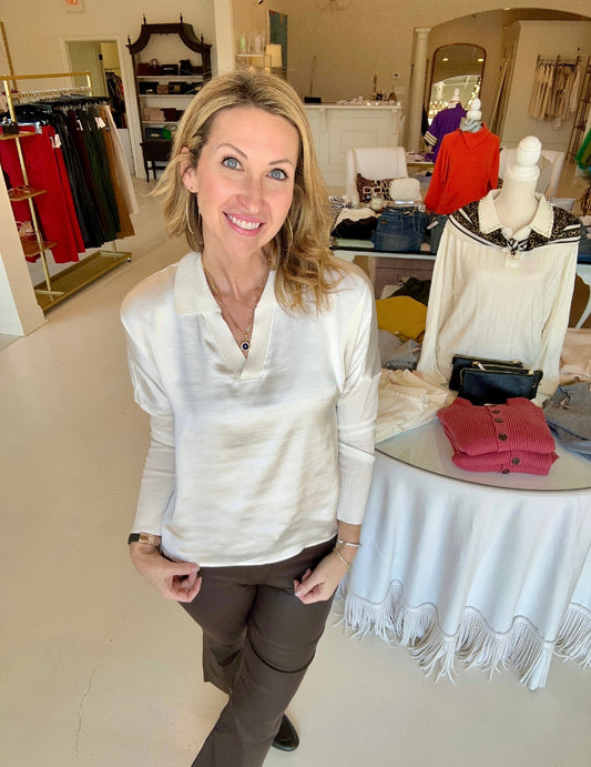 Melissa Nepton Tina Top - Off White