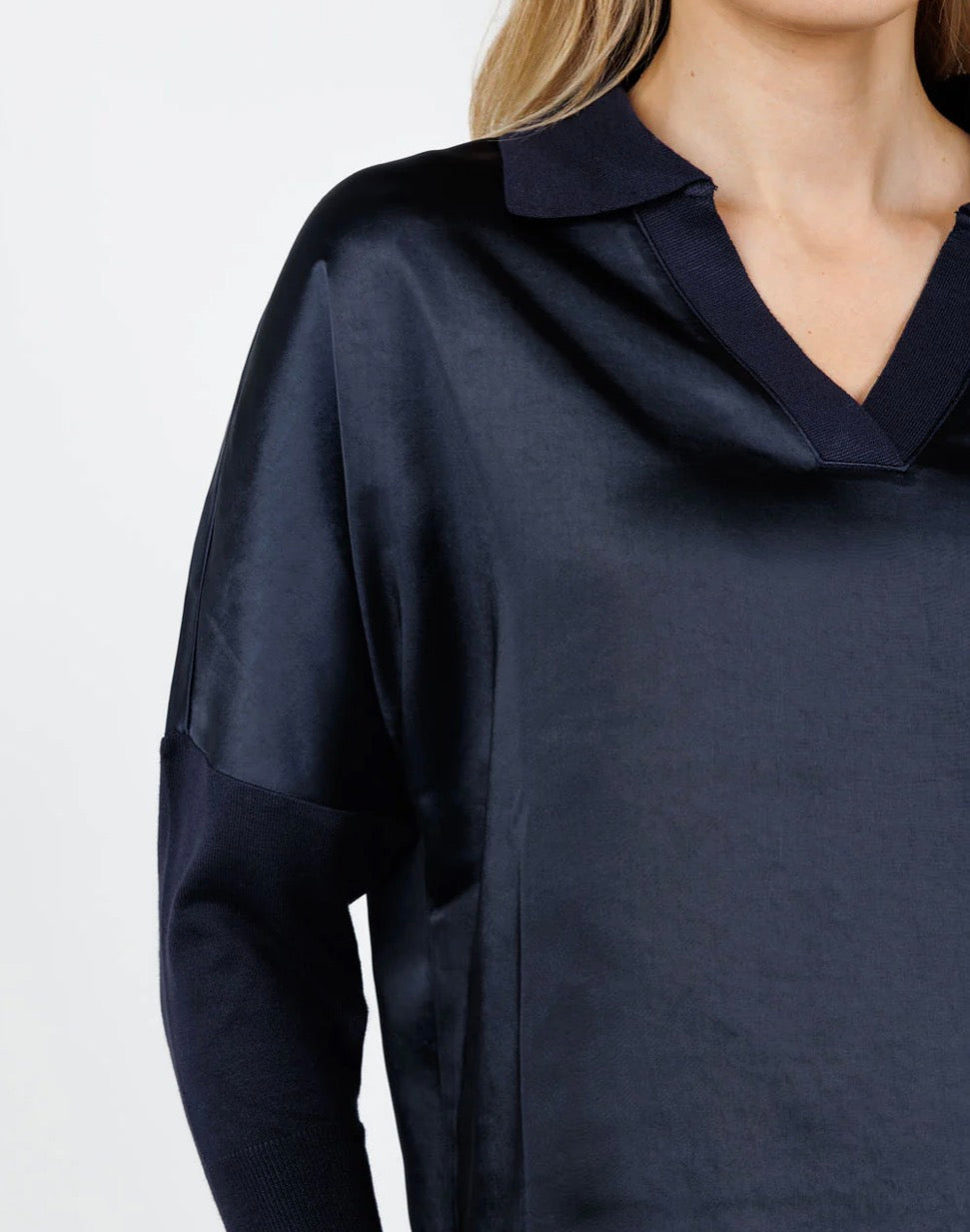 Melissa Nepton Tina Top - Deep Navy