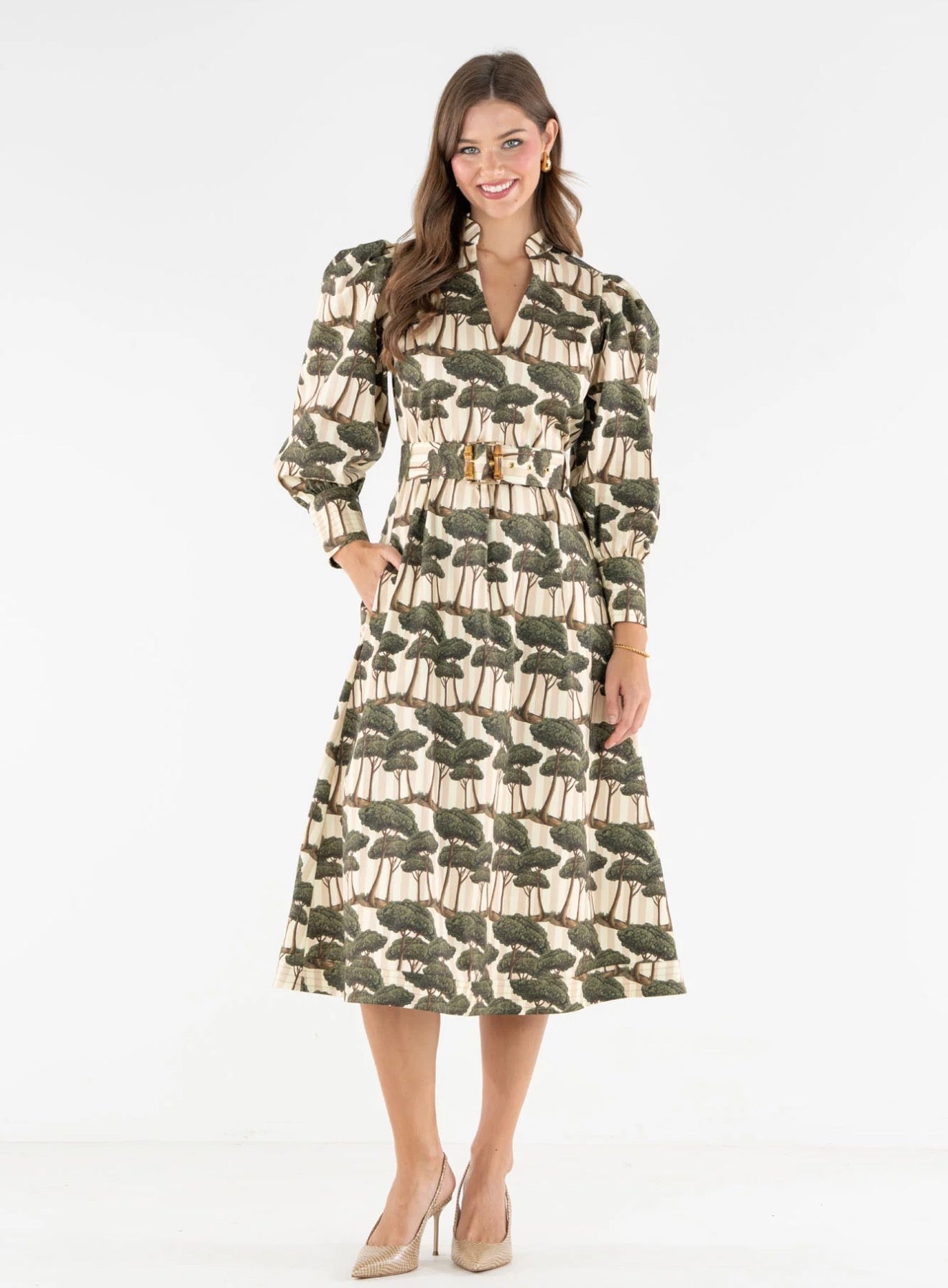 Emily McCarthy Valentina Dress - Umbrella Pine