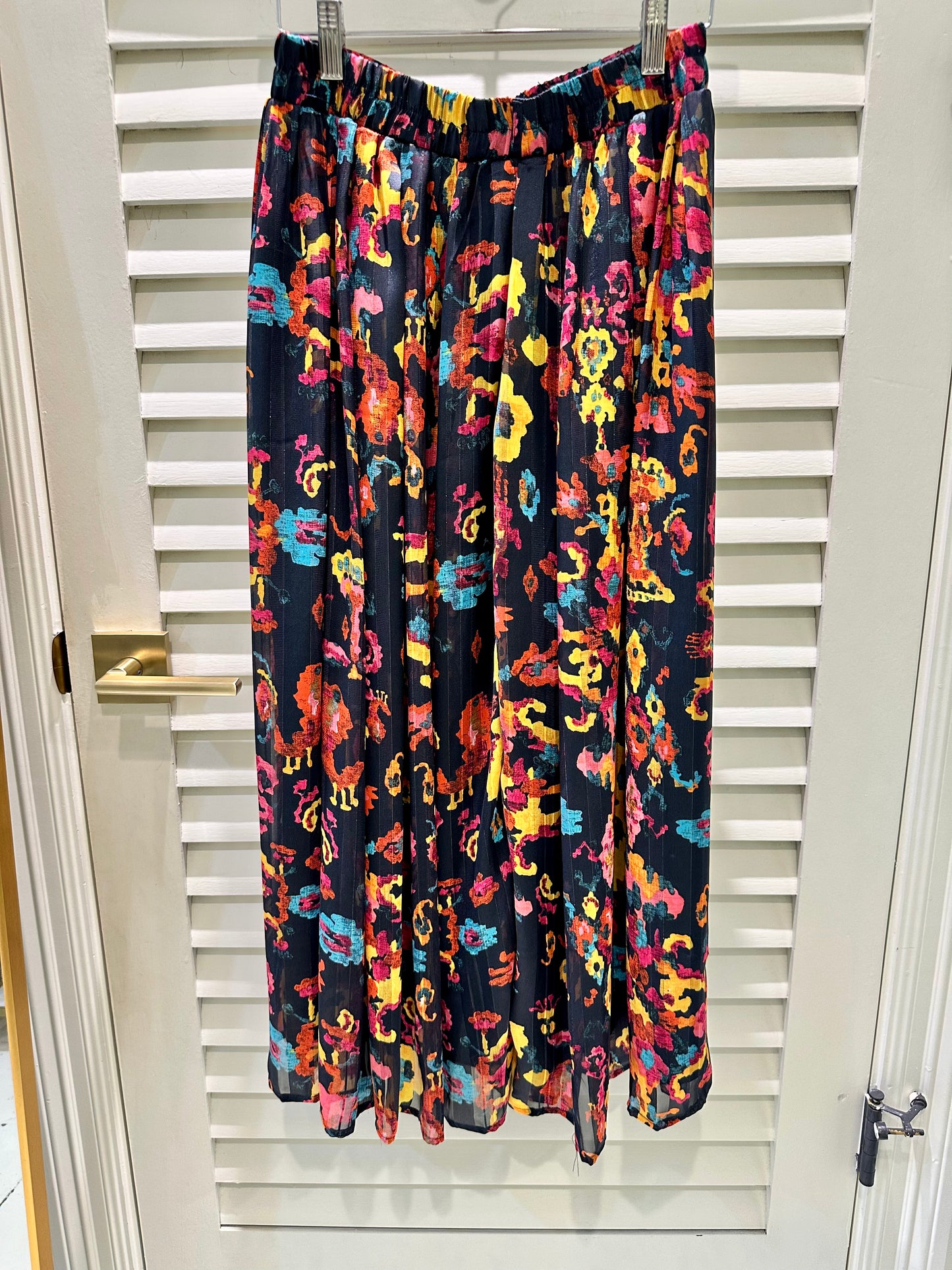 Fall Floral Maxi skirt