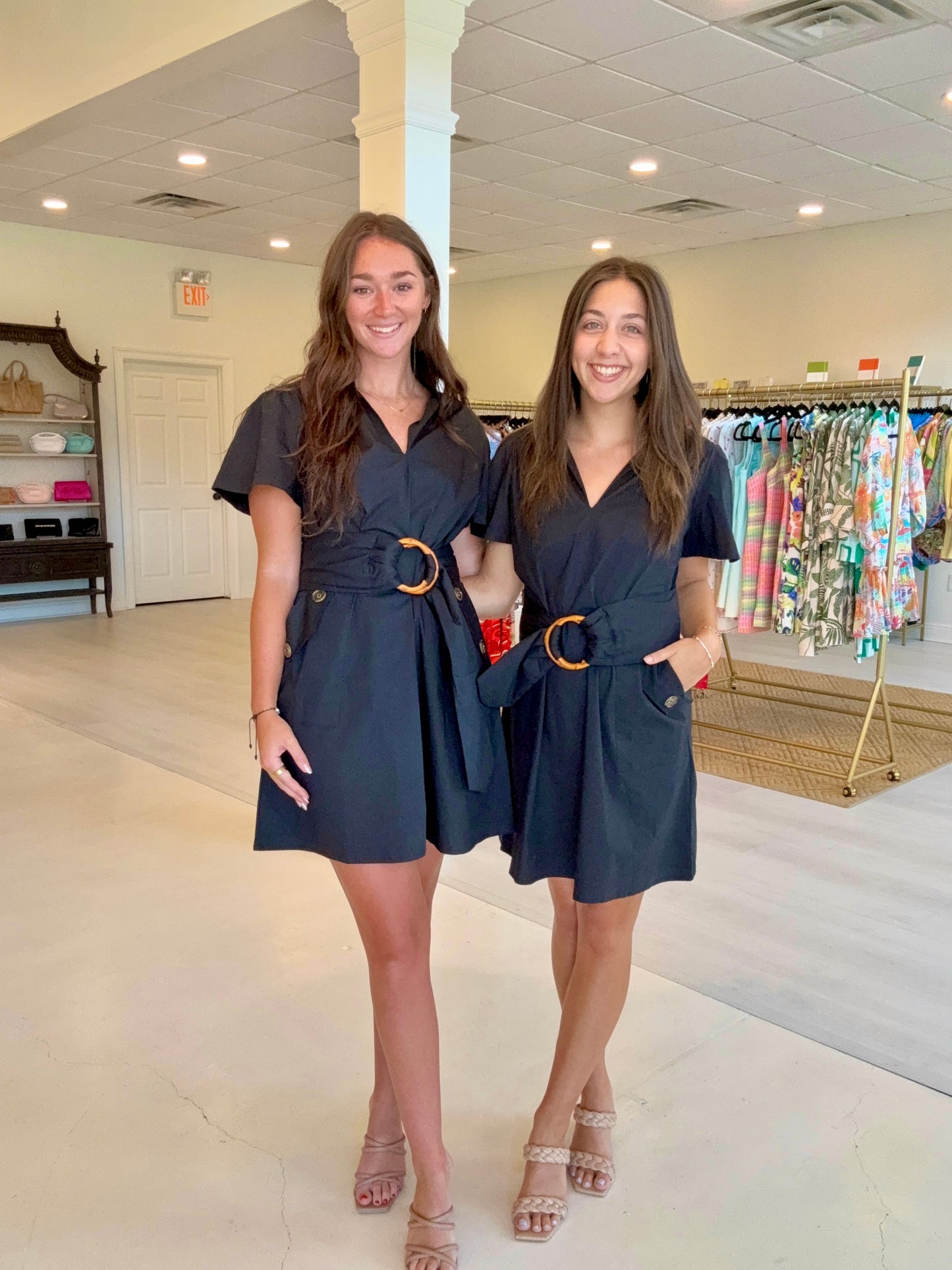 Holly Shae Brooke Dress- Solid Black