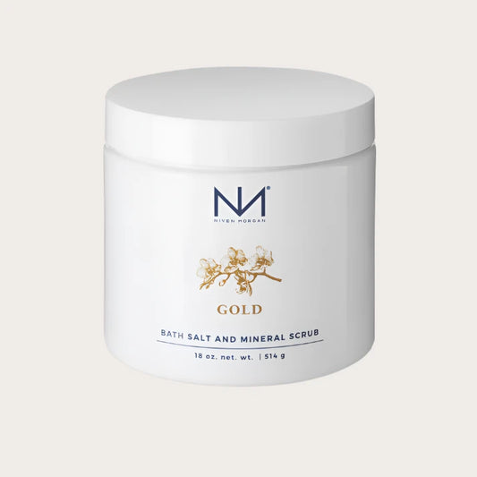 Niven Morgan Gold Bath Salt Scrub