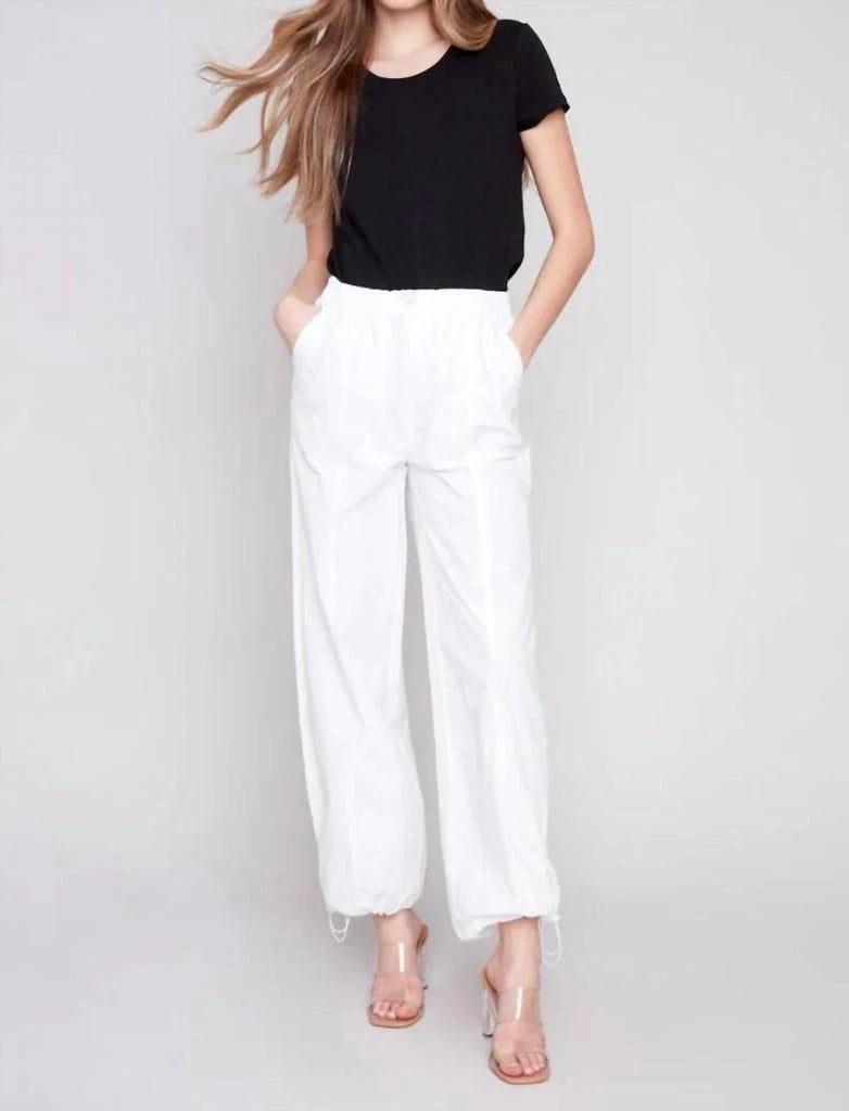 Charlie B White Parachute Pants