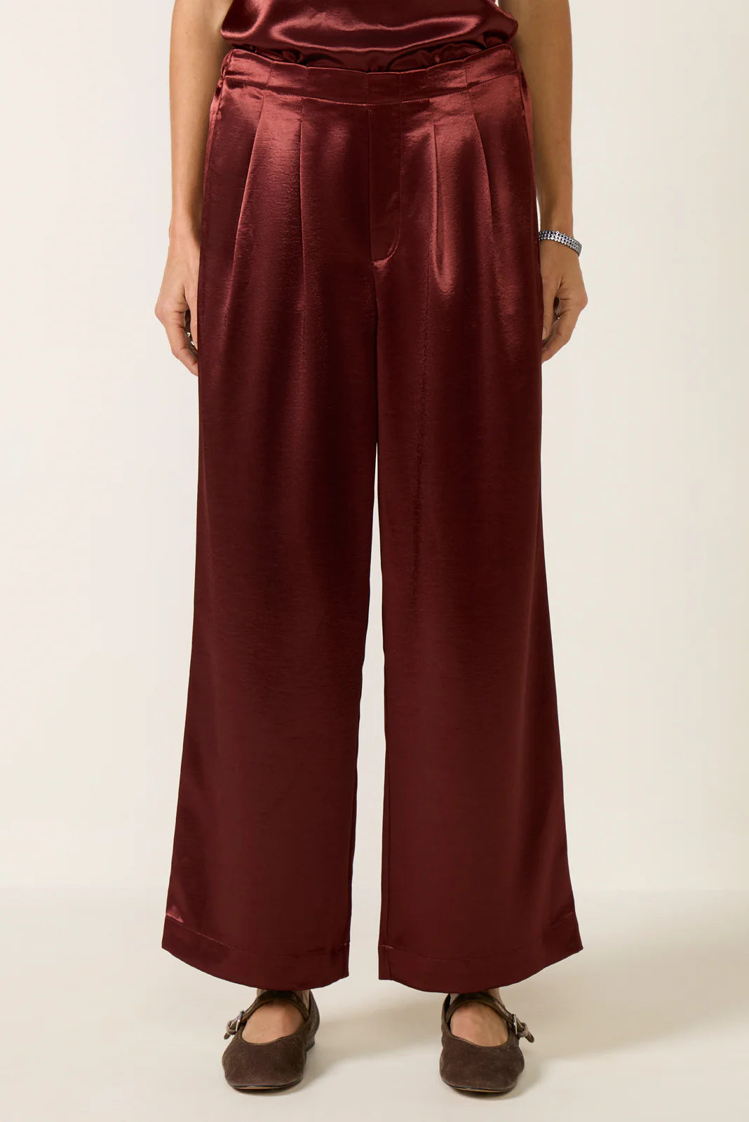 Melissa Nepton Hera Pant - Burgundy