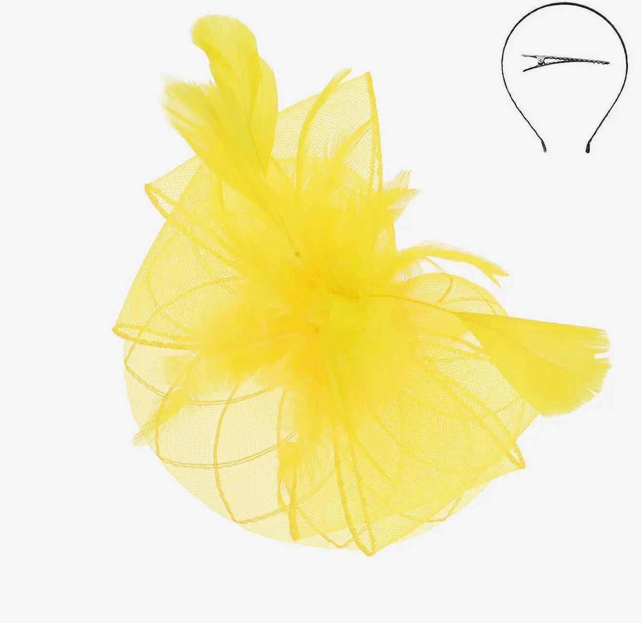 Fashion Fascinator with Feather