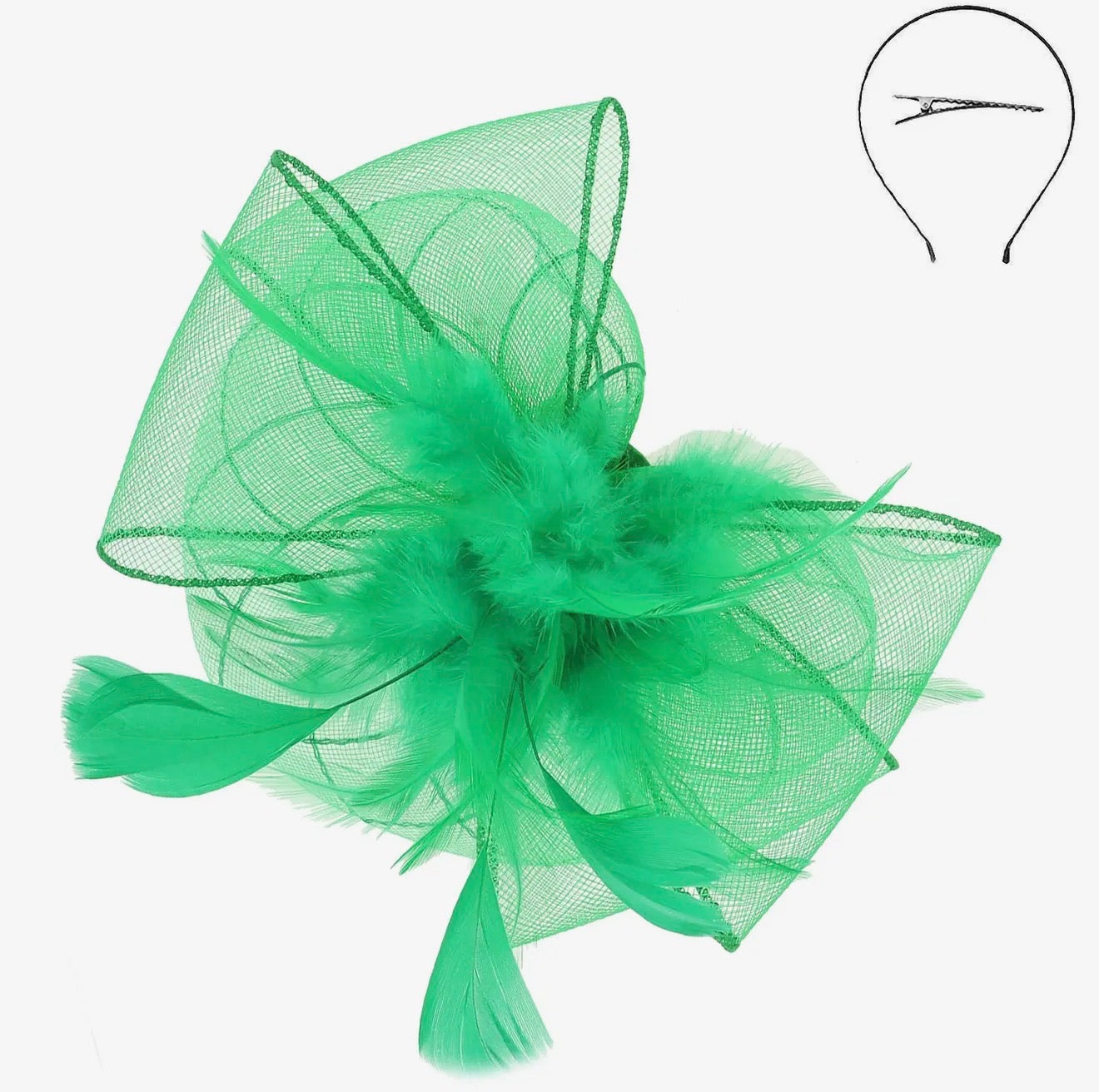 Fashion Fascinator with Feather