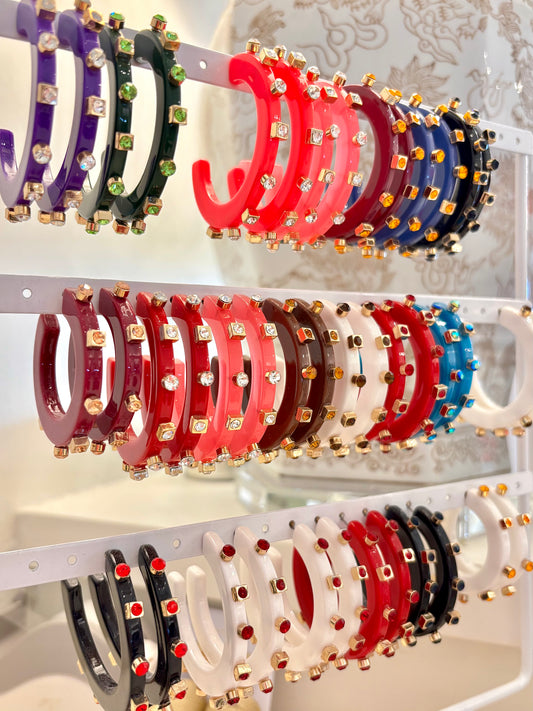 Smith & Co Rhinestone Hoops