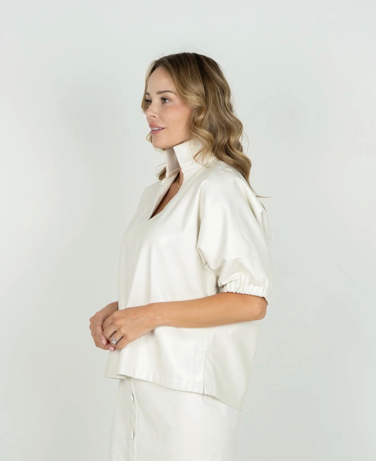 Emily McCarthy Poppy Top - Carrara