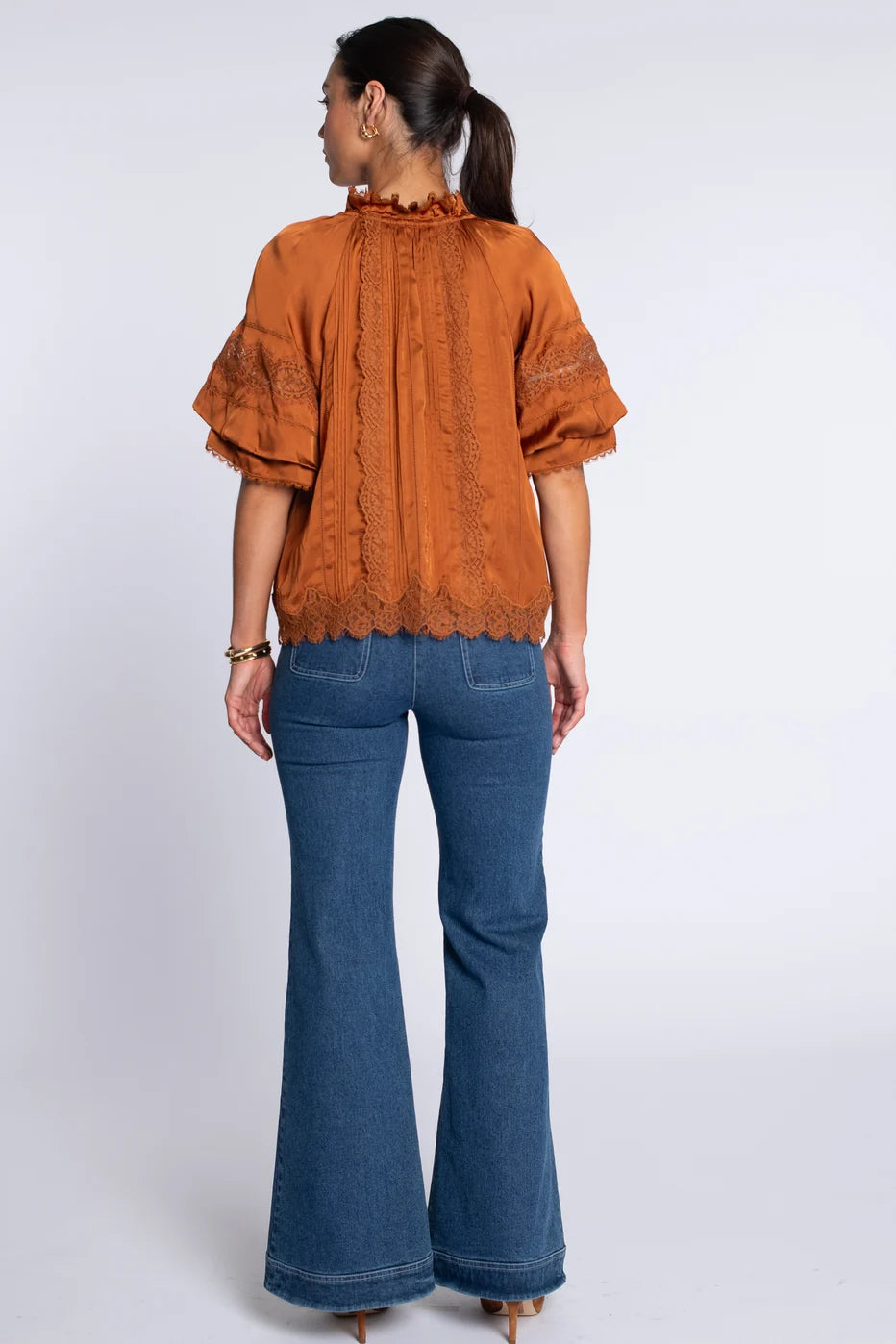 Elizabeth James Kit Top - Chocolate