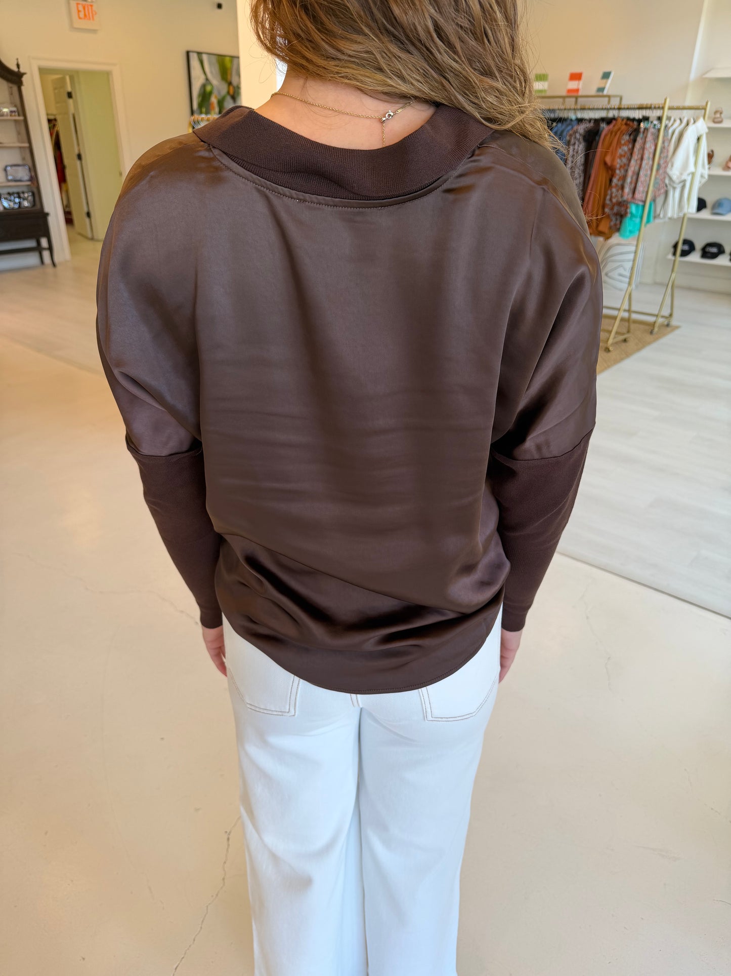 Melissa Nepton Tina Top- Brown