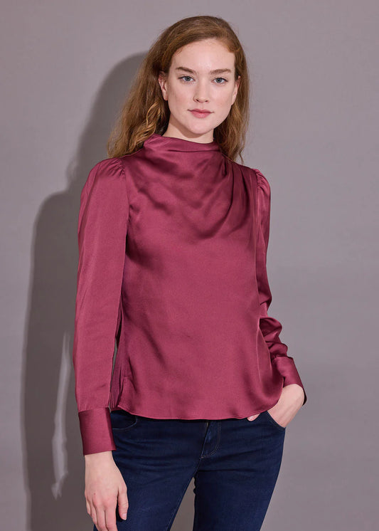 Alden Adair Scarlett Top - Mulberry