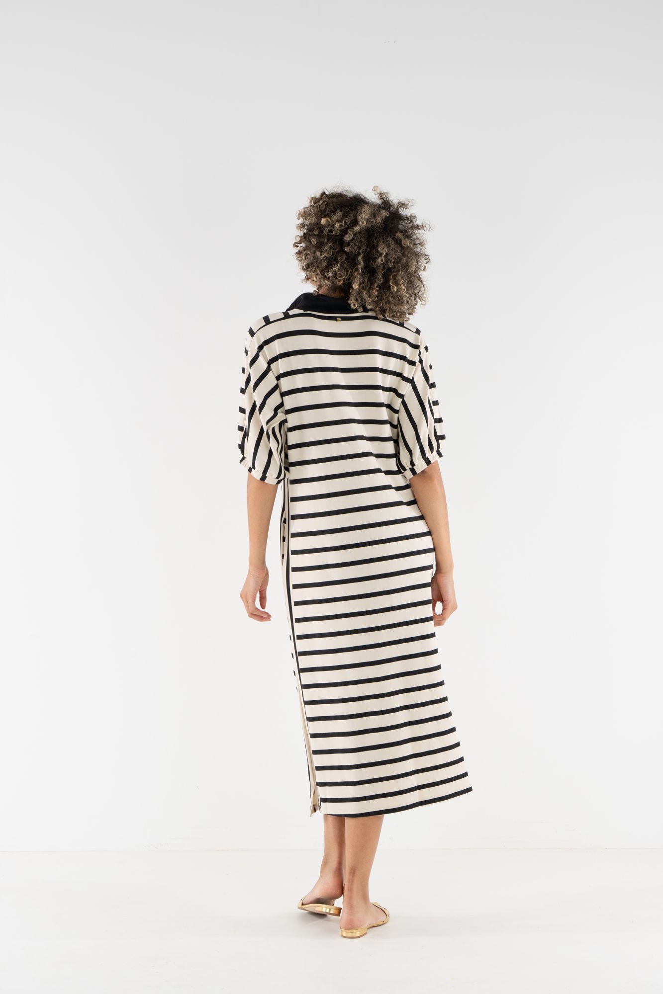 Emily McCarthy Poppy Maxi - Cafe Stripe