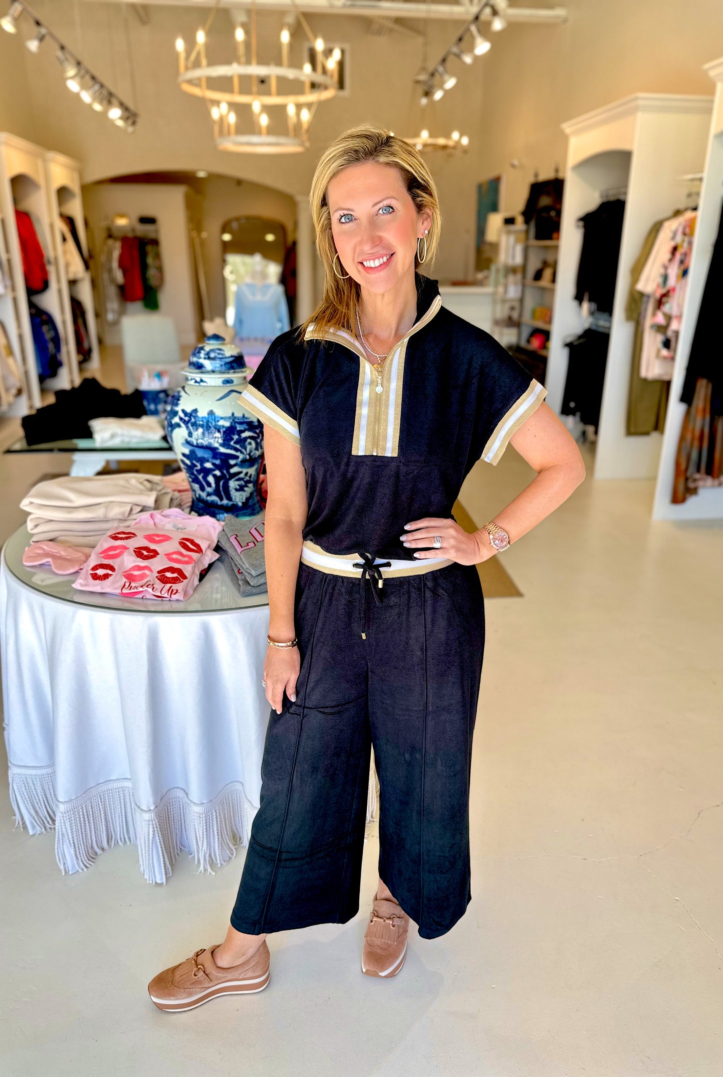 Emily McCarthy Teddy Crop Trouser