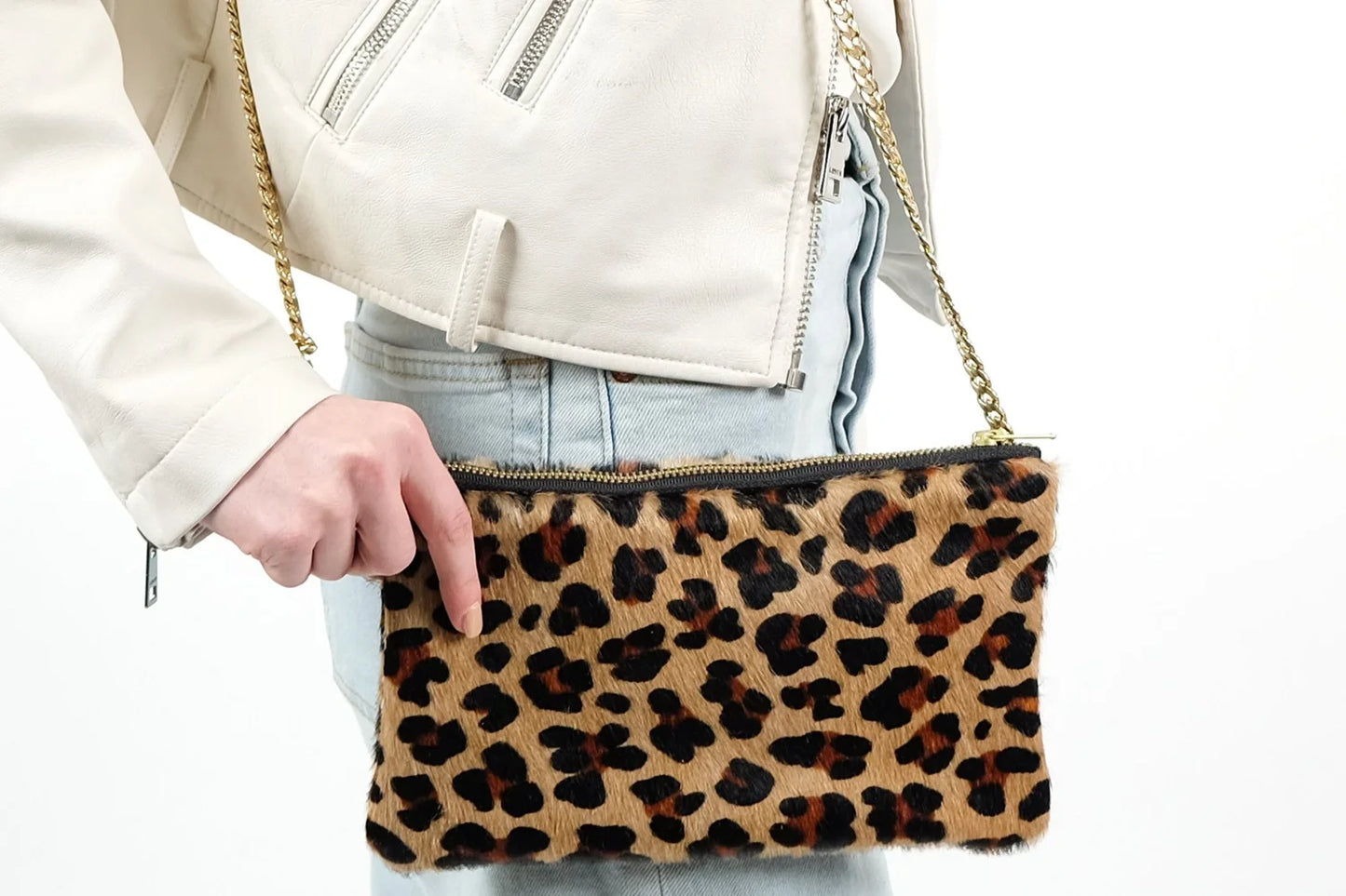 EAB Favorites Faux Fur Crossbody Purse