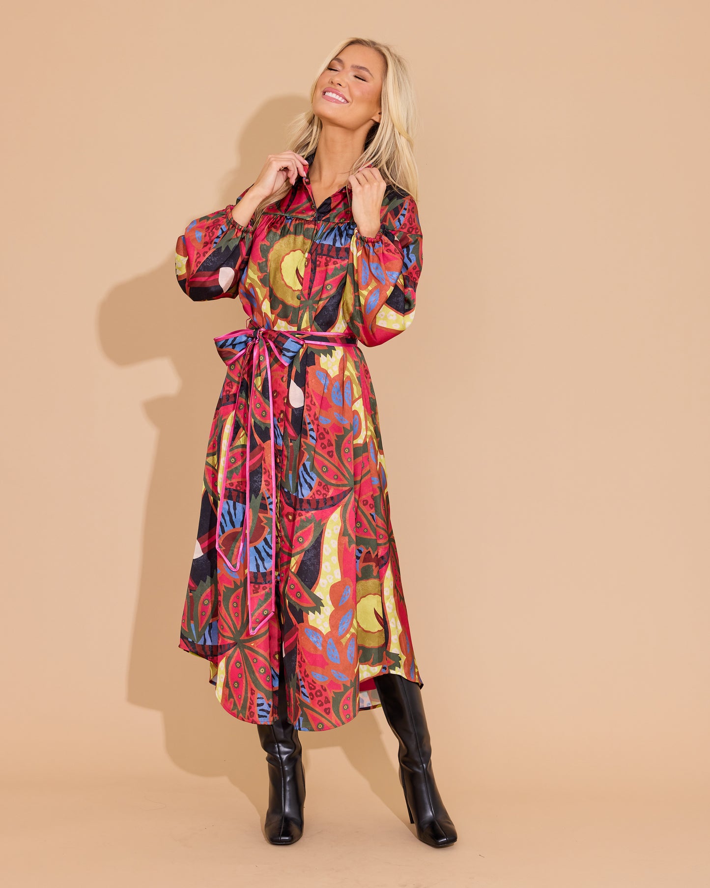 Alden Adair Jane Dress Jungle Floral