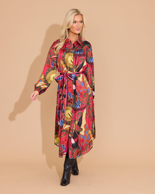 Alden Adair Jane Dress Jungle Floral