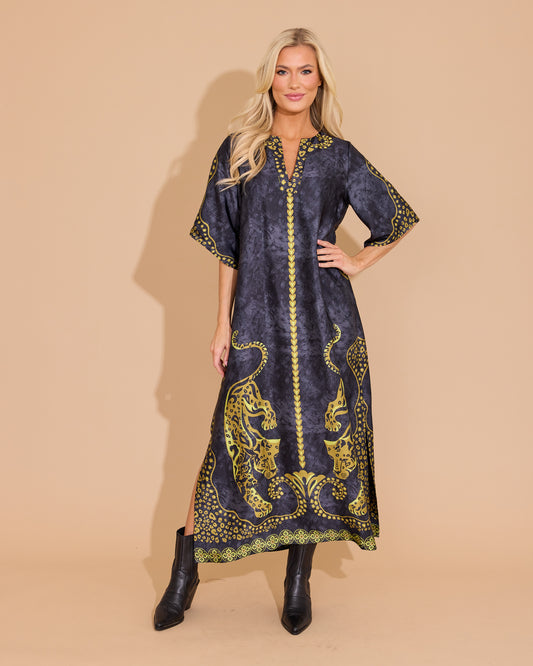 Alden Adair Delaney Dress Pouncing Panther