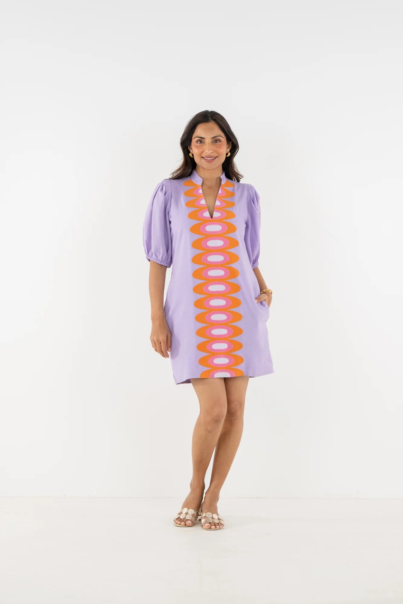 Emily McCarthy Hampton Mini Lavender Linen