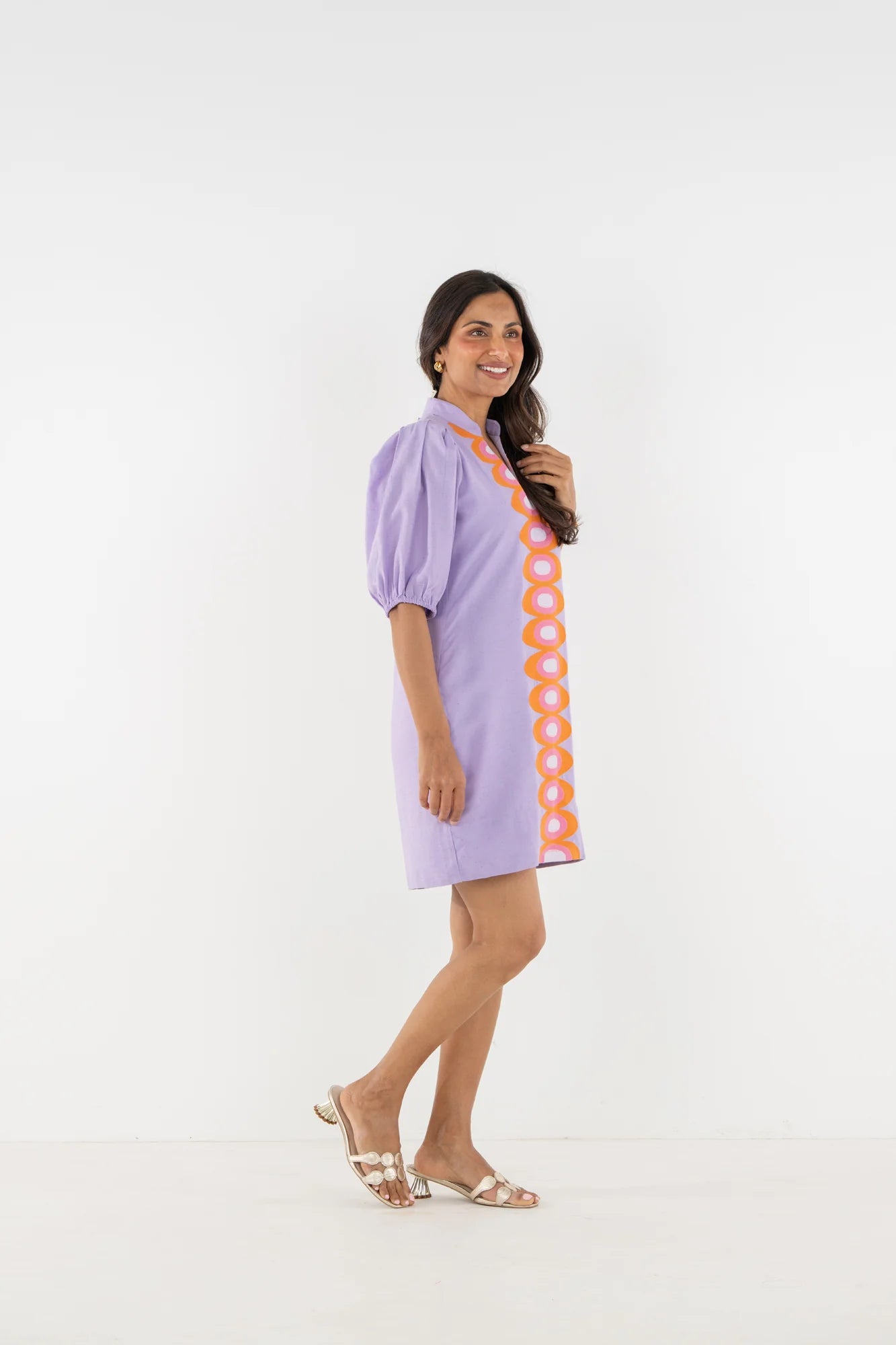 Emily McCarthy Hampton Mini Lavender Linen