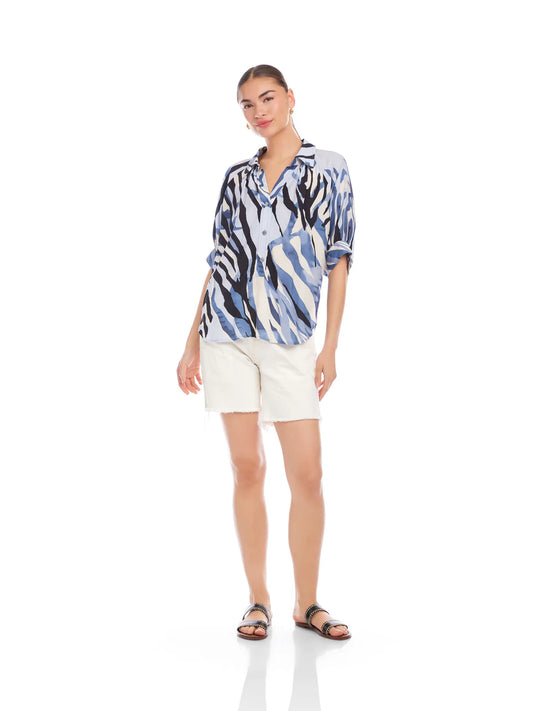 Fifteen Twenty Yvette Blouson Sleeve top