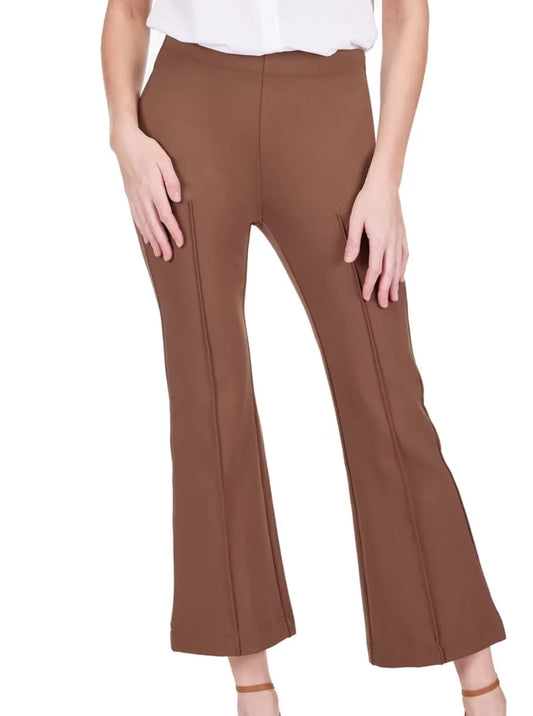 Jade Brown Ponte Pants