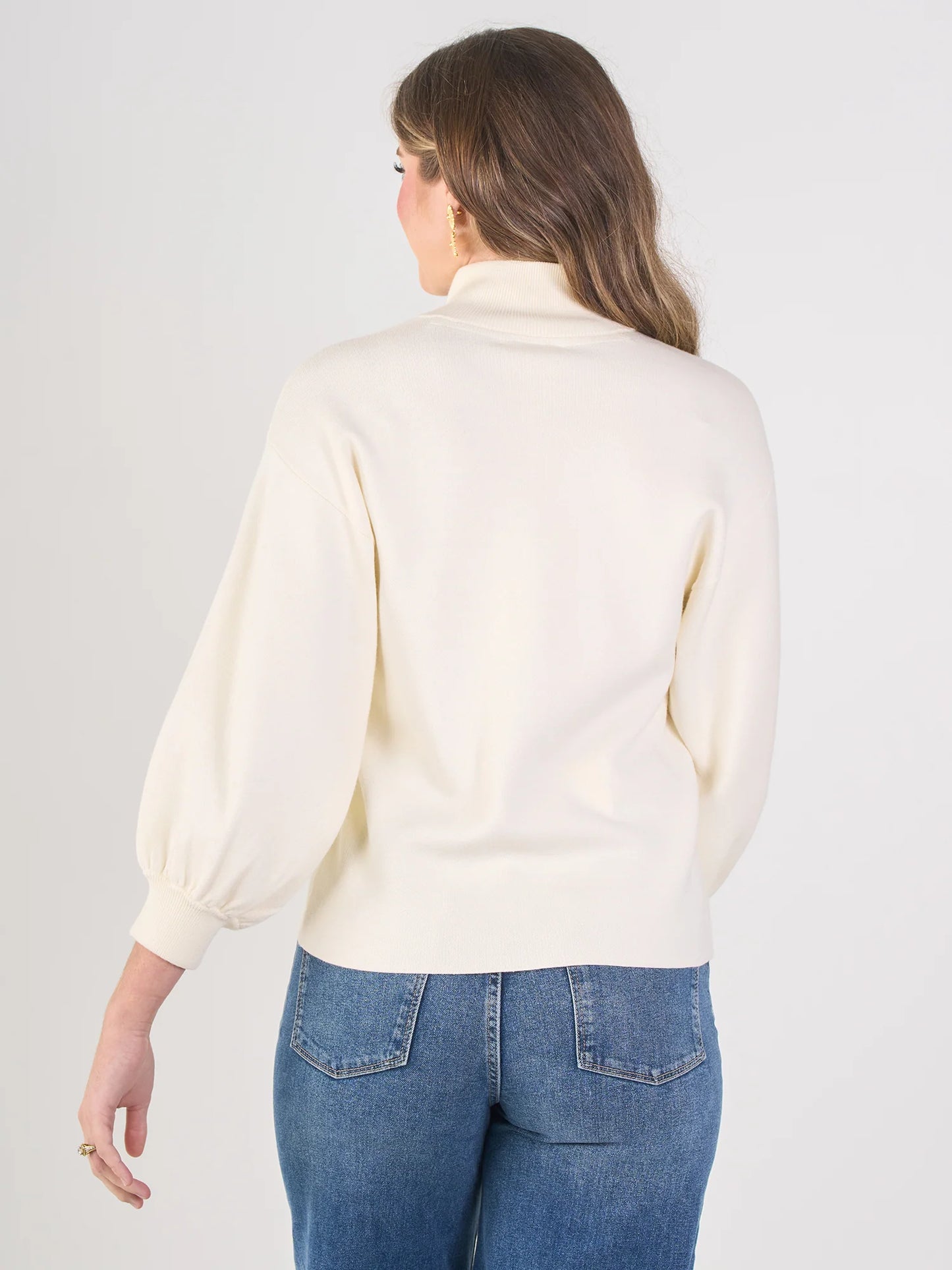 Emily McCarthy Lolli Sweater sand shell