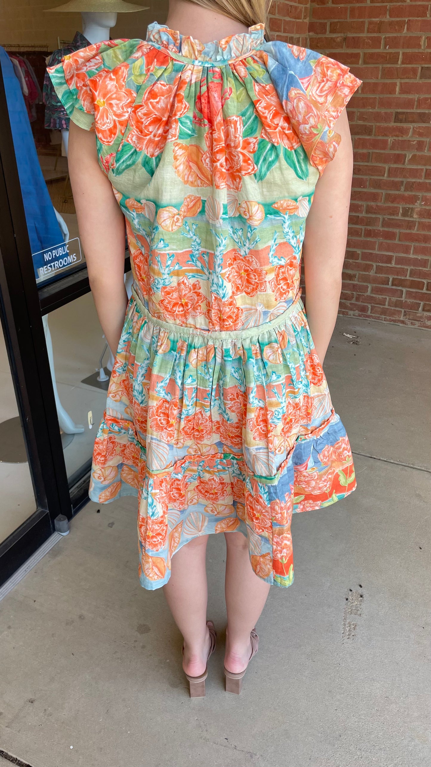 Anna Cate Aimee Dress - Hawaiin