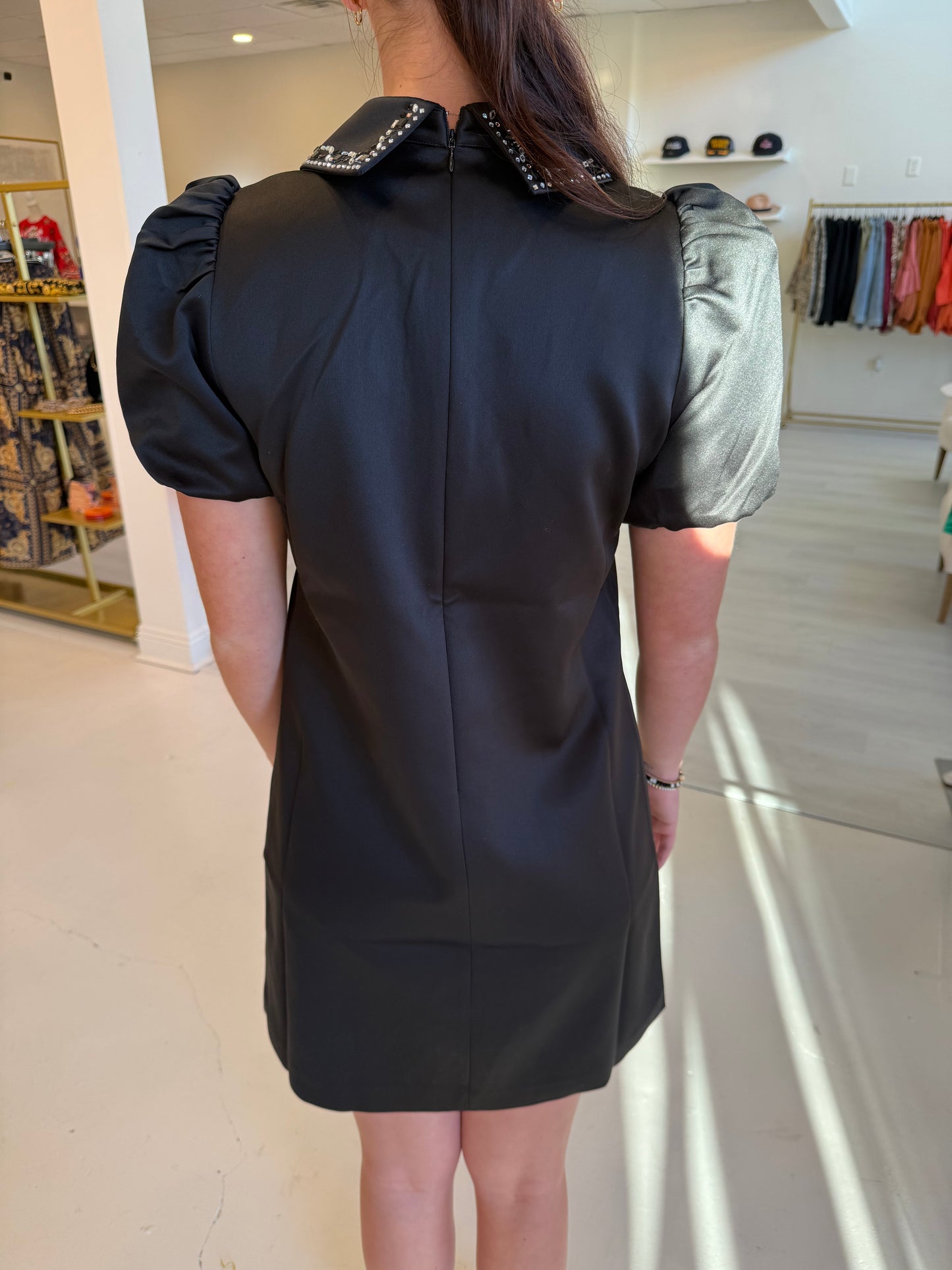 S'edge Autumn Dress - Onyx Black