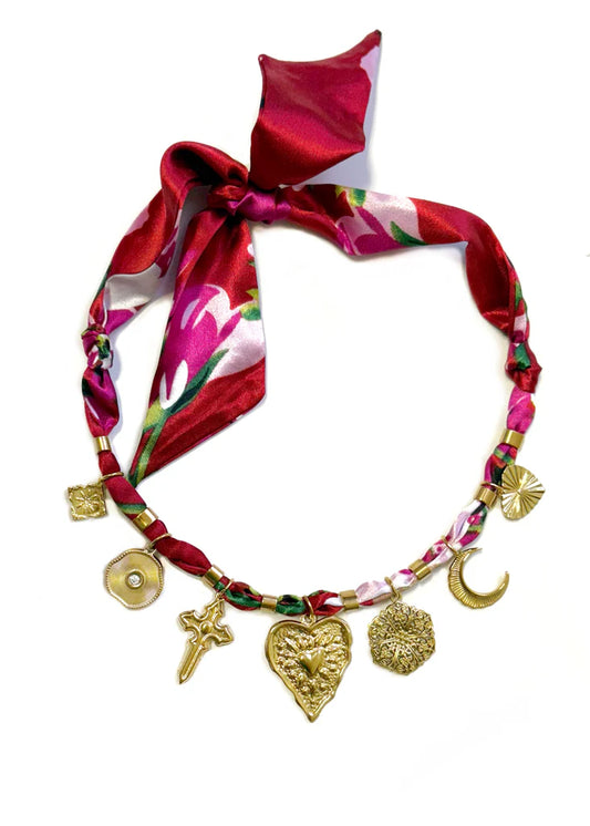 Betsy Pittard Designs Hoult Scarf Necklace