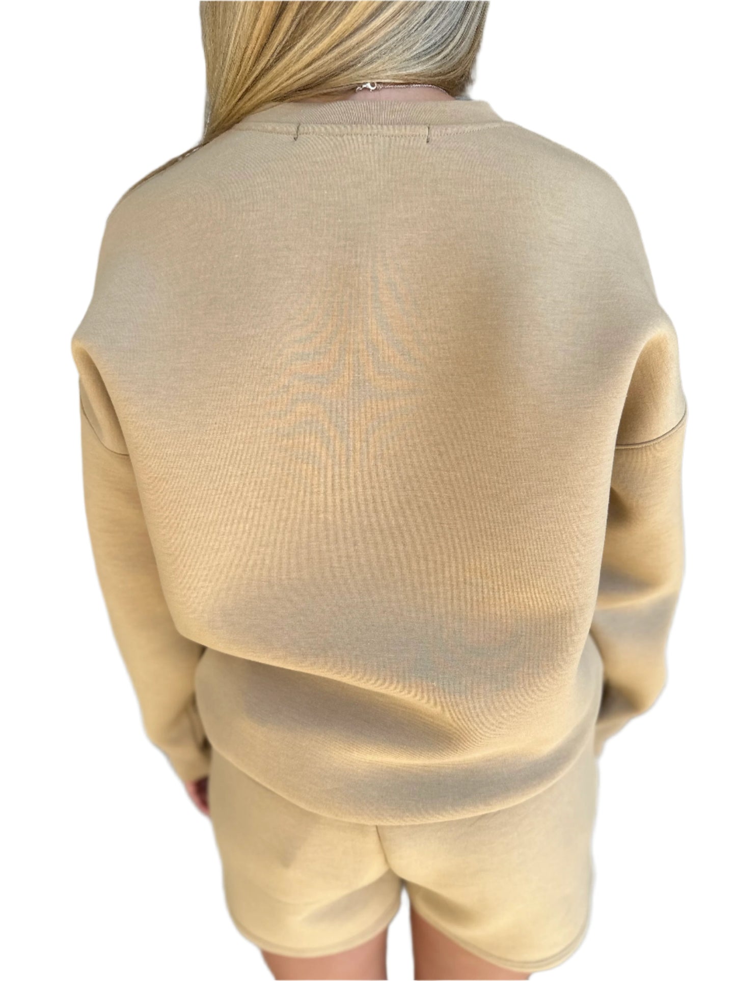 EAB Favorites Toffee Scuba Pullover