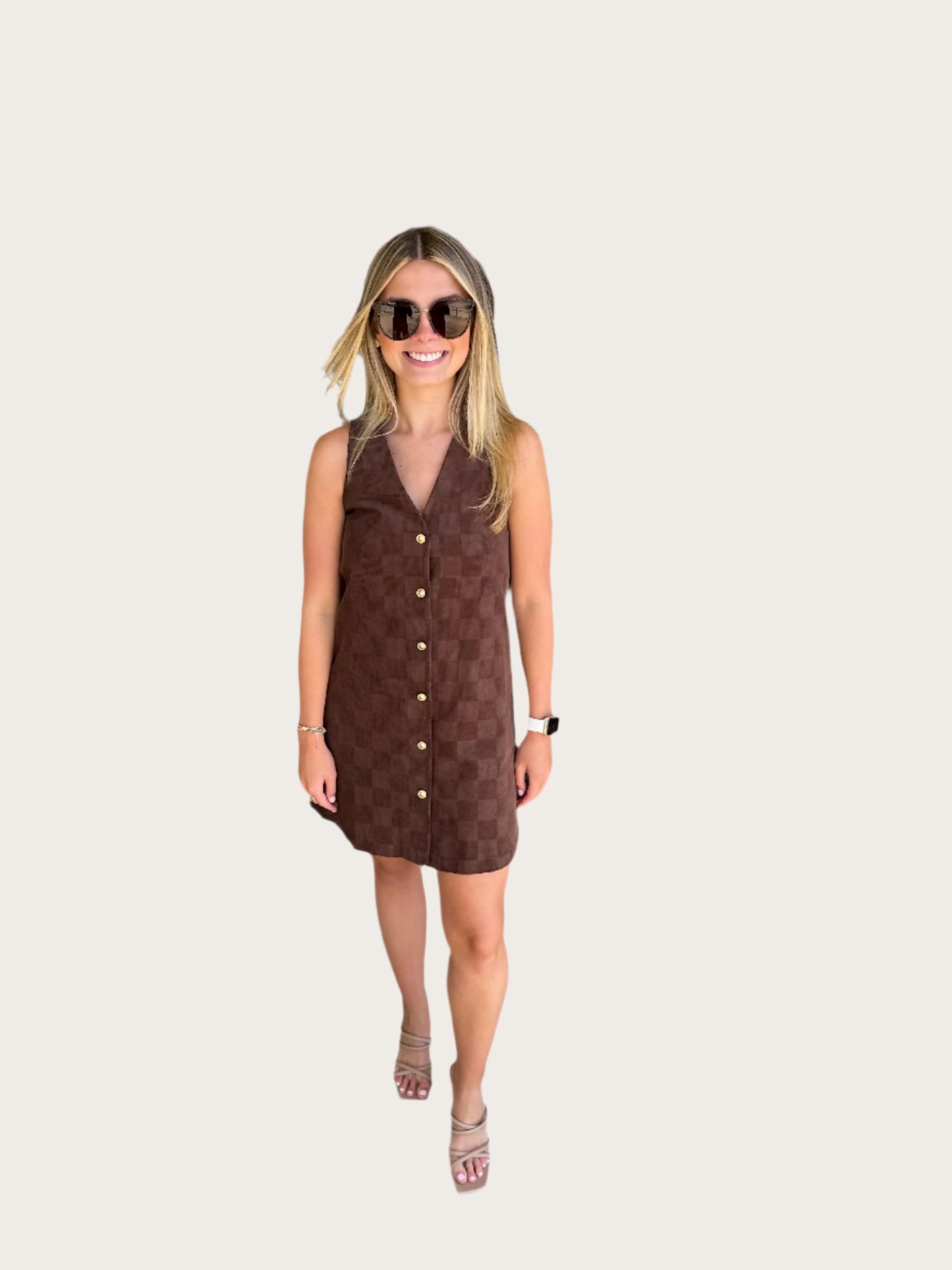 Smith and Quinn Dorothy Dress- Oak Check