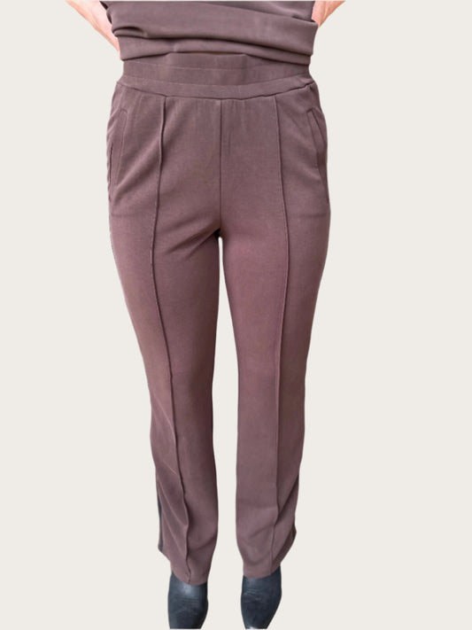 Esqualo Lurex Modal Tape Trousers