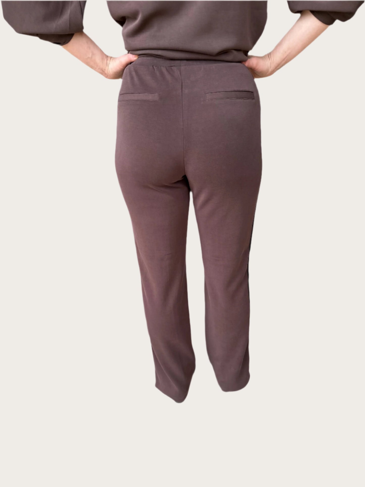 Esqualo Lurex Modal Tape Trousers